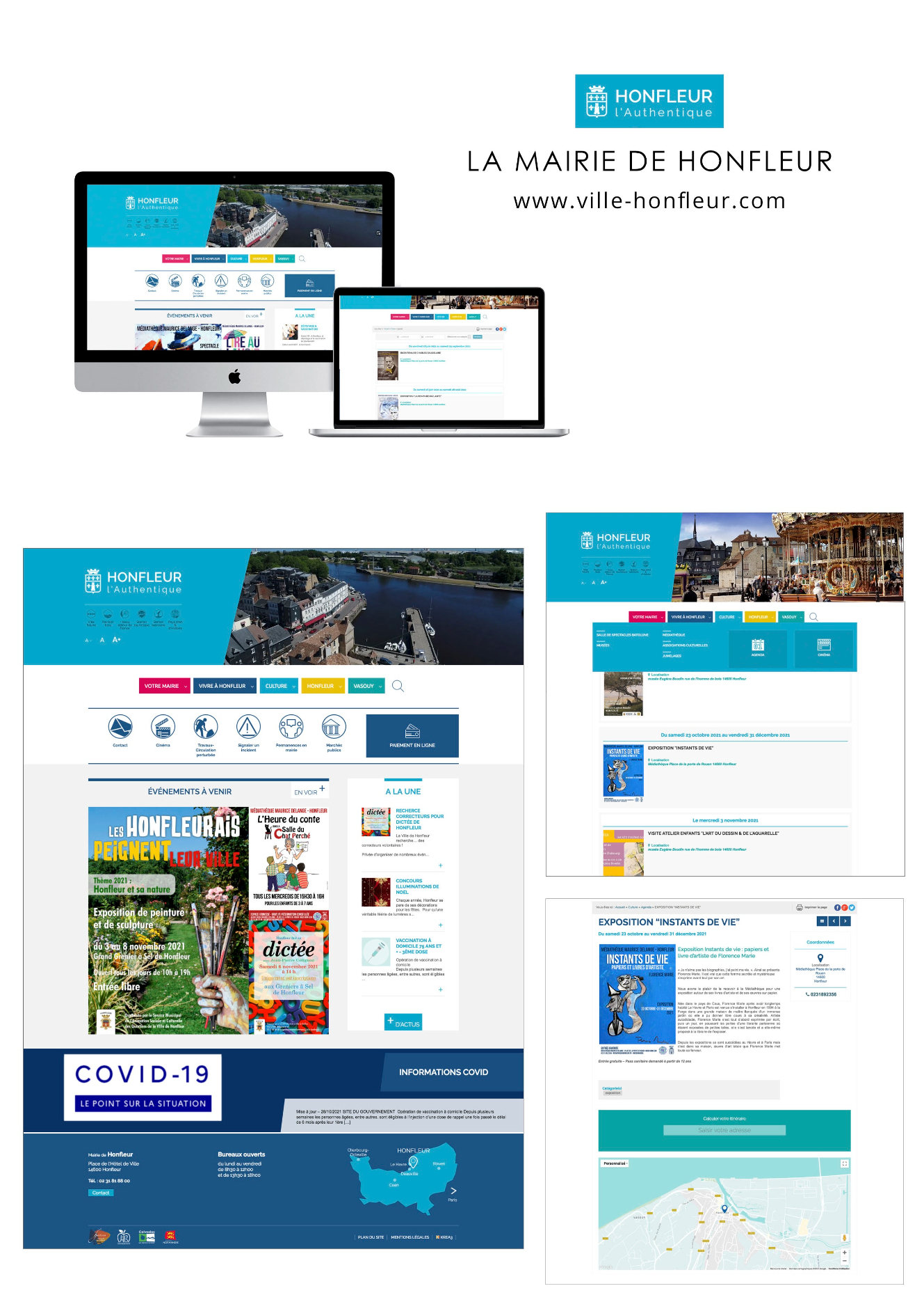 Site sur mesure pour Honfleur